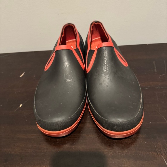 Cougar Black and Red Ankle Boots - Picture 2 of 5